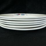 6 Digoin Badonviller Dessert Plates.... Micheline model