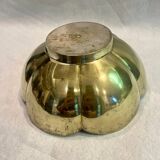 Brass salad bowl