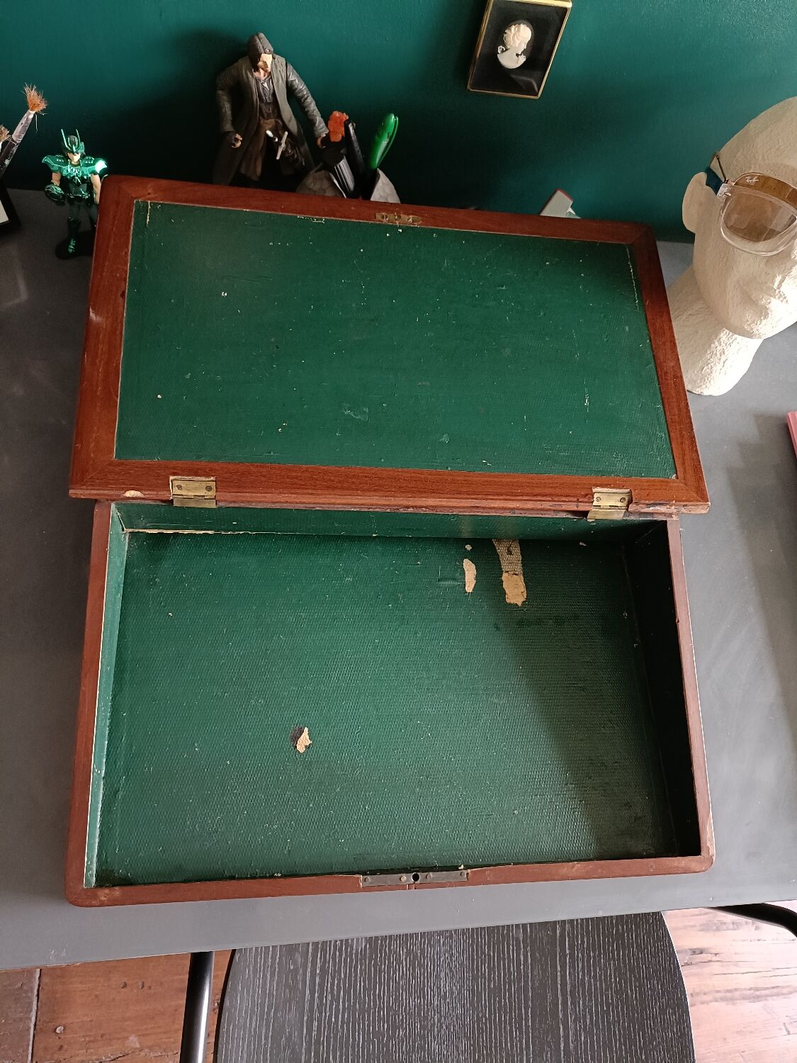 Écritoire en bois
