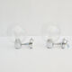 1980s pair of wall lamps, Karl Lenz, Germany