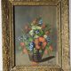 Nature morte aux fleurs sauvages, signée, milieu XX siècle