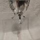Beautiful 950 silver tripod egg cup in the Art Nouveau style by Minerva Queille