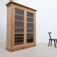 Old wooden library with 2 doors - Early 20th century
