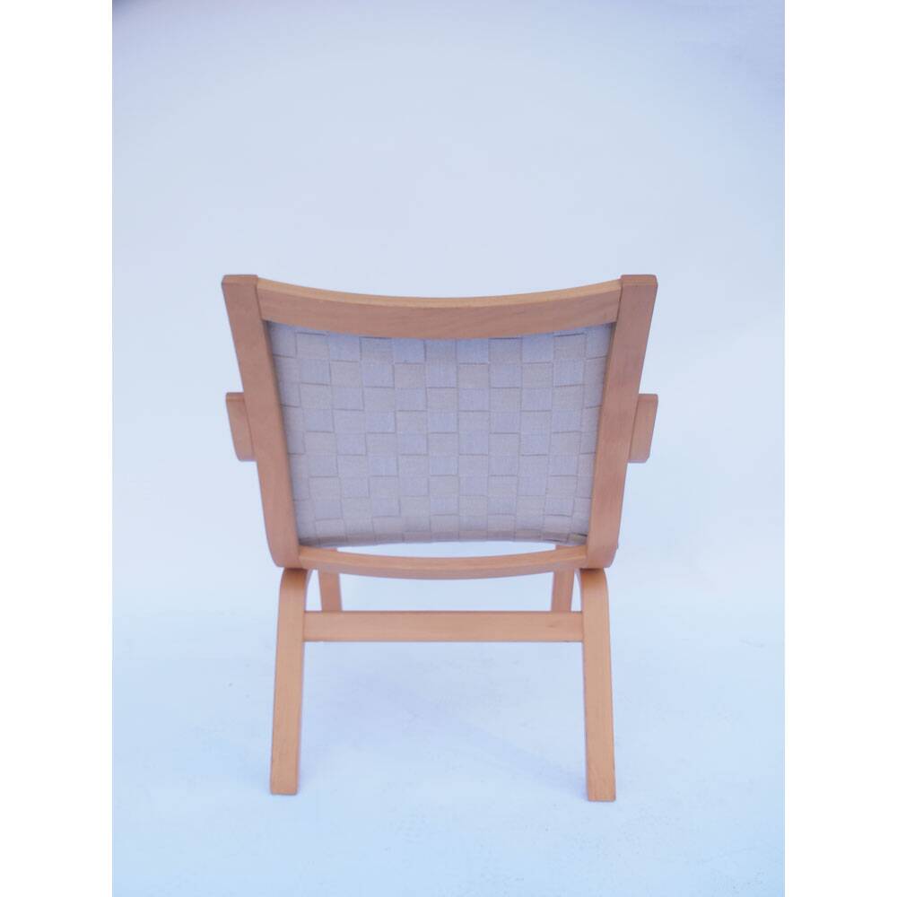 Vintage Danish Scandinavian armchair in Bruno Mathsson style
