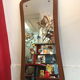 Scandinavian teak mirror