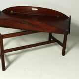 Oval Butlers Tray on Stand, England, 1970s Product Overview