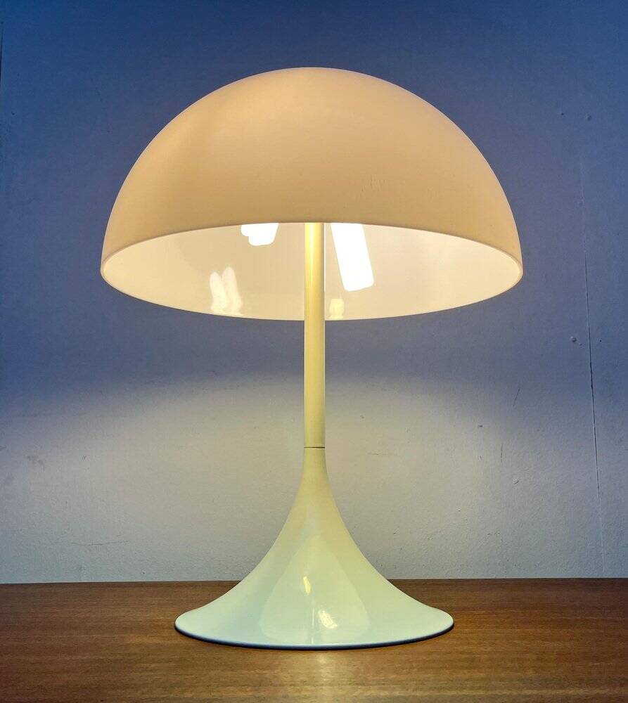 Panthella table lamp in mid-century space age style by Böhmmer Leuchten, Germany.
