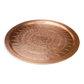 Eastern copper tray
