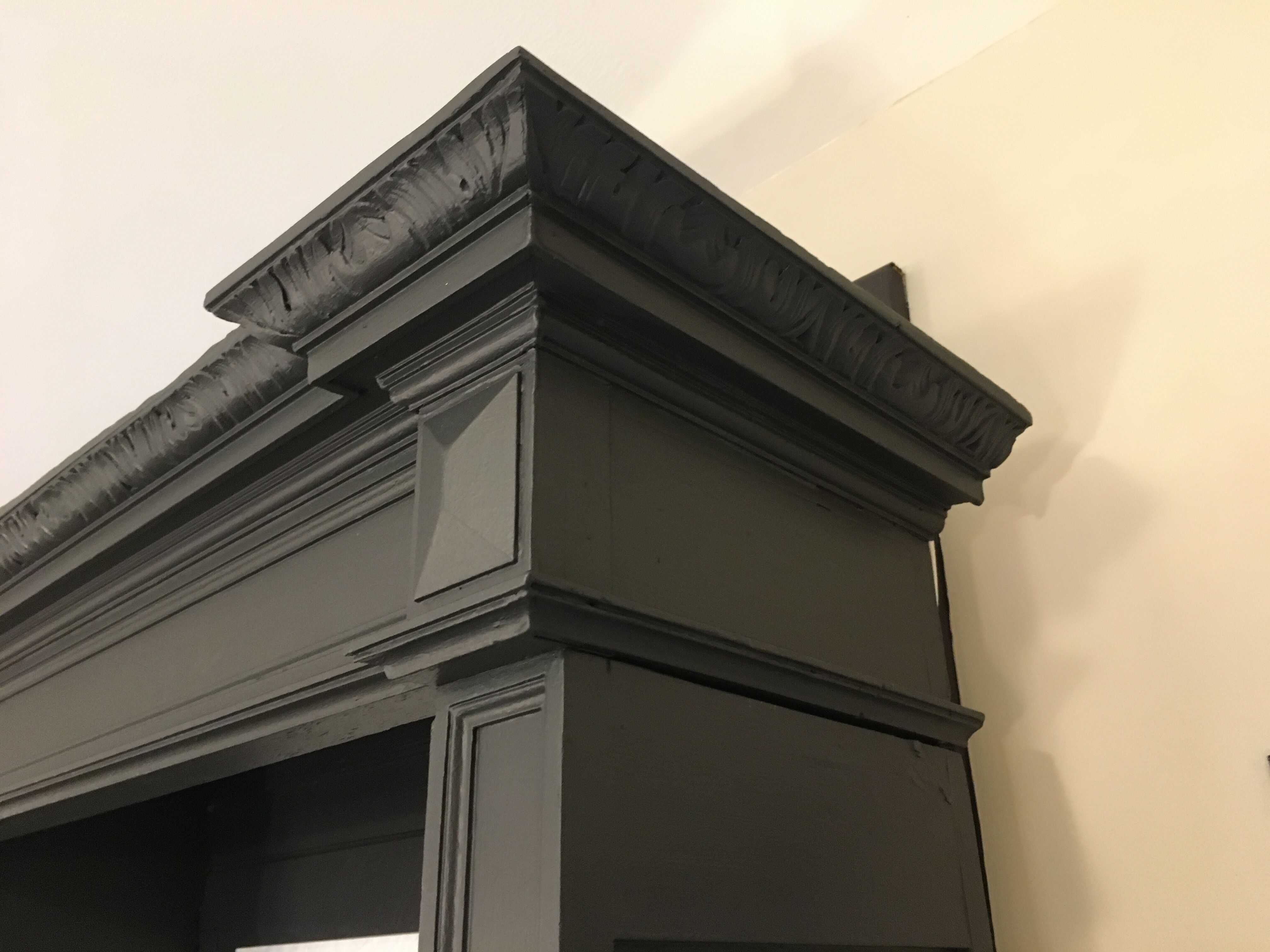 Old Louis XVI style library