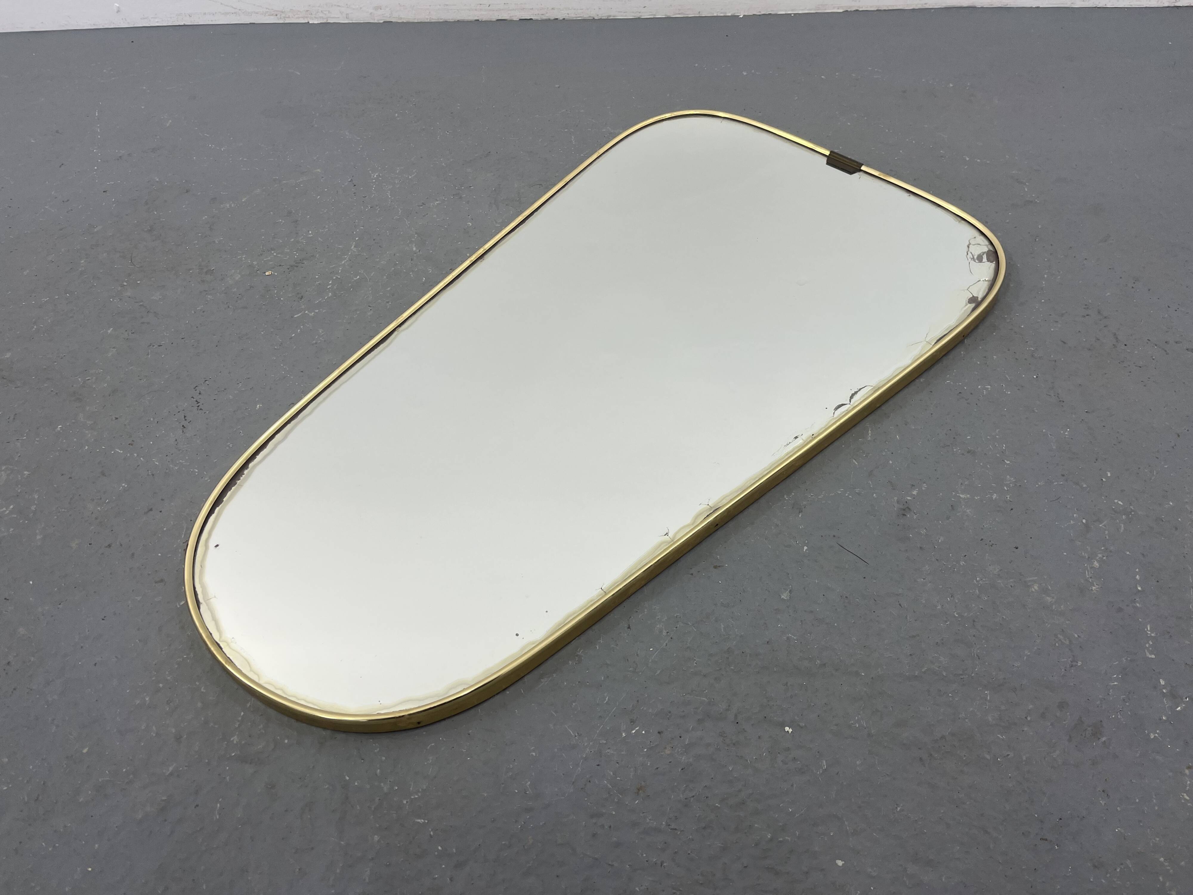 Rockabilly mirror 1970s 39x70cm