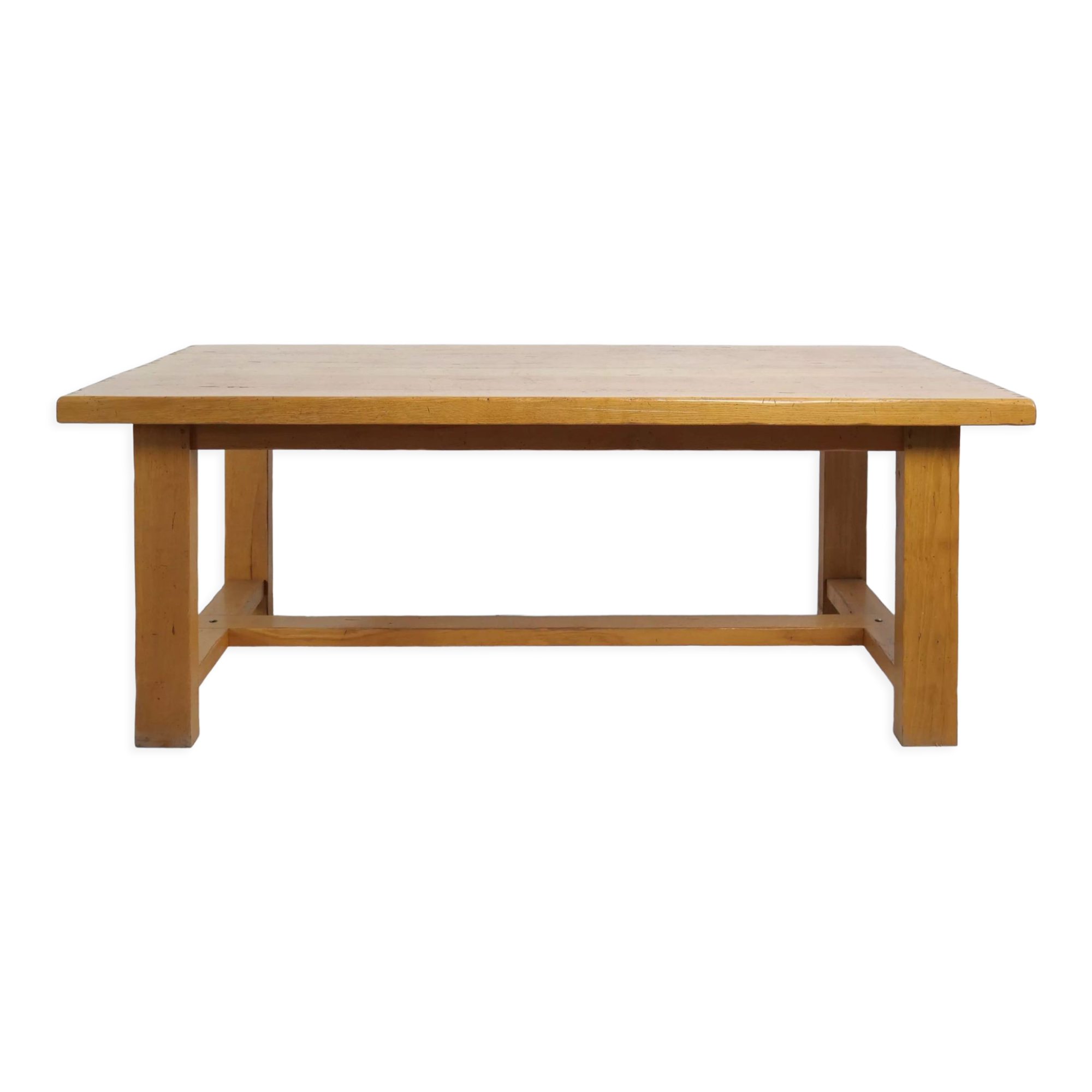 Solid oak farmhouse table