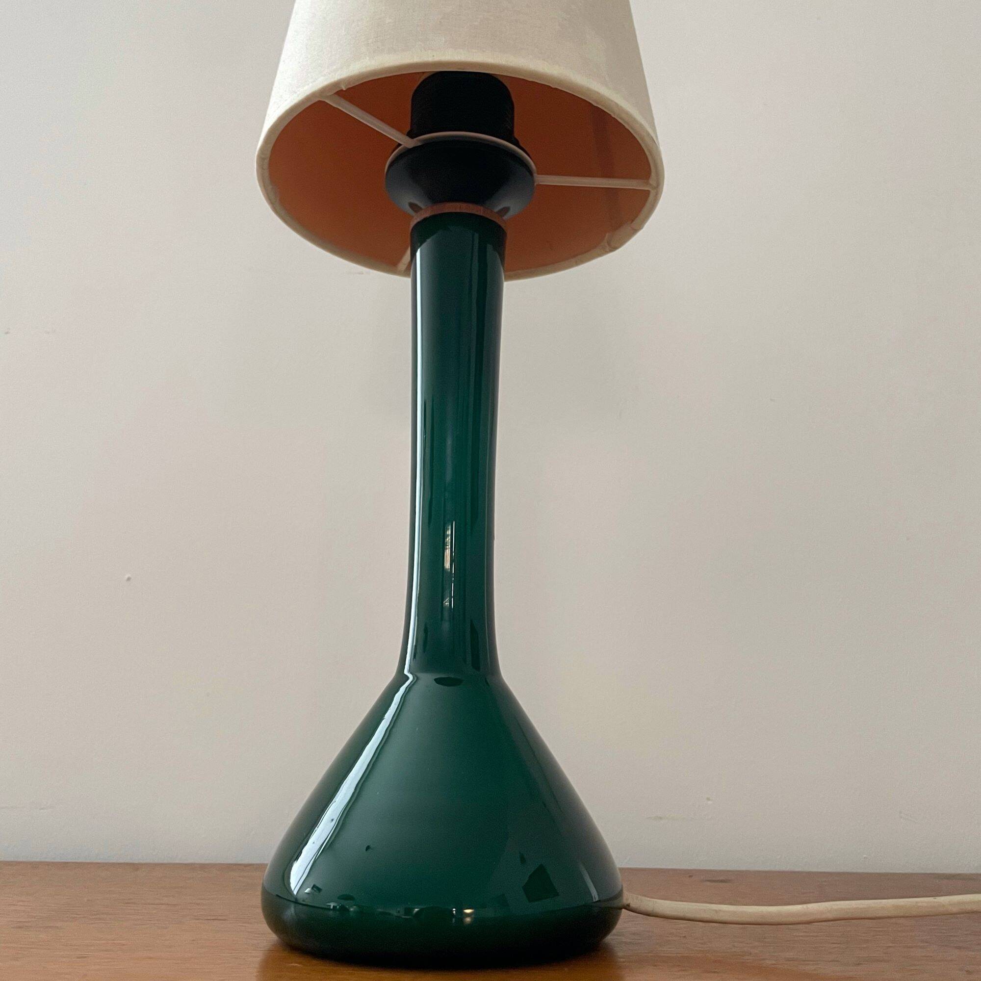 Table lamp Kastrup Holmegaard, Denmark, 1960s