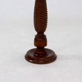 Decorative Solid Wooden Pedestal 1970s