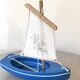 Tirot brand basin sailboat, model 202, vintage toy.