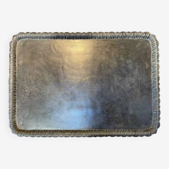 XXL 19th century cast iron serving tray