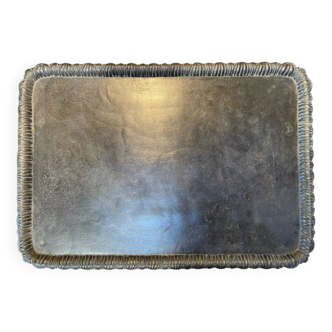 XXL 19th century cast iron serving tray