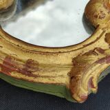 Gilded old mirror