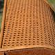 Vintage wicker and cane umbrella stand