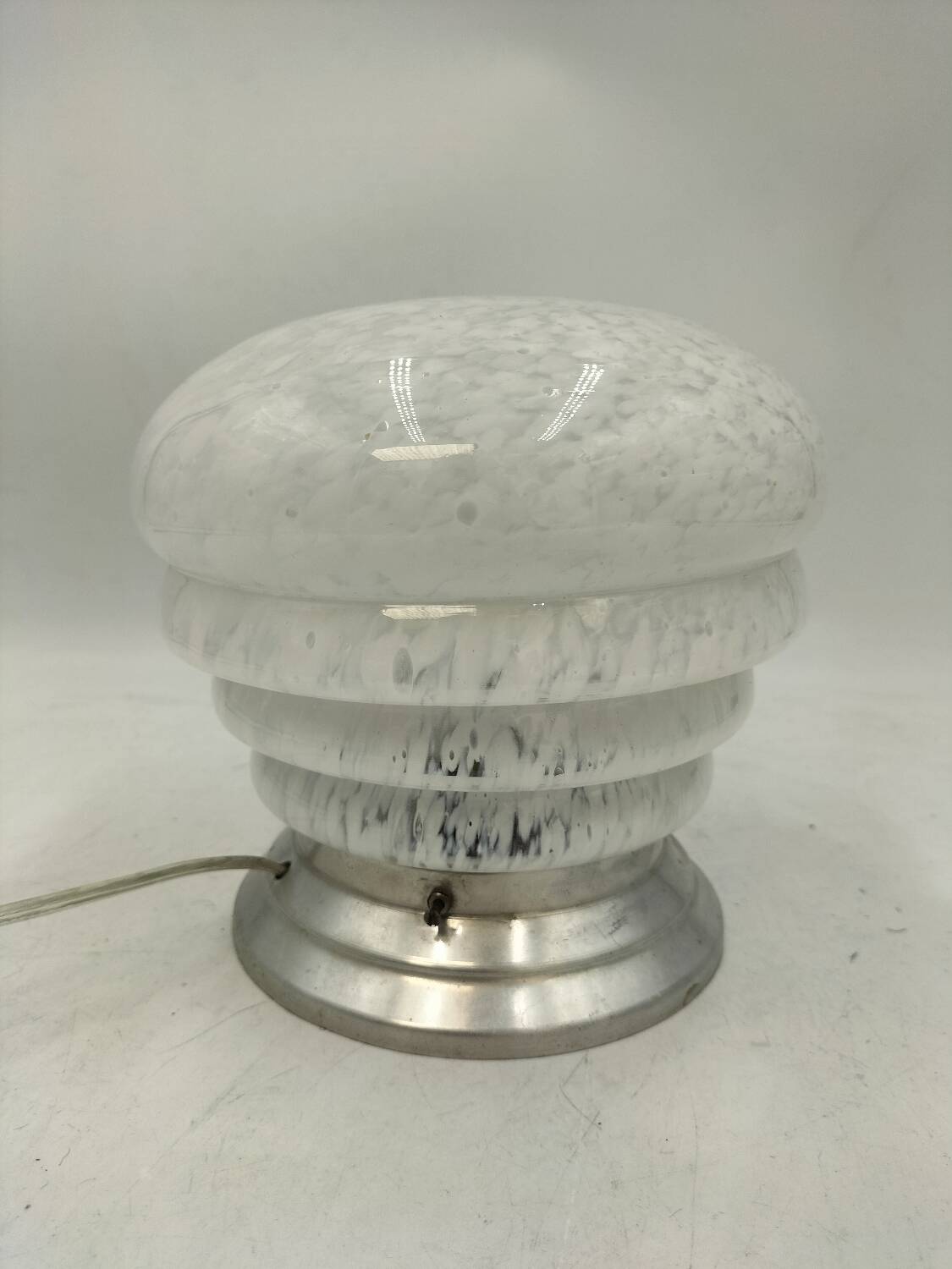 Lampe en verre de Clichy