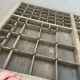 Industrial antique printer drawer