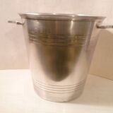 Champagne bucket / Champagne bucket design in silver-plated metal, St Medard.