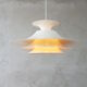 Danish  white hanging lamp