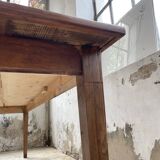 240 cm pine and oak farmhouse table