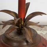 Vintage palm tree floor lamp