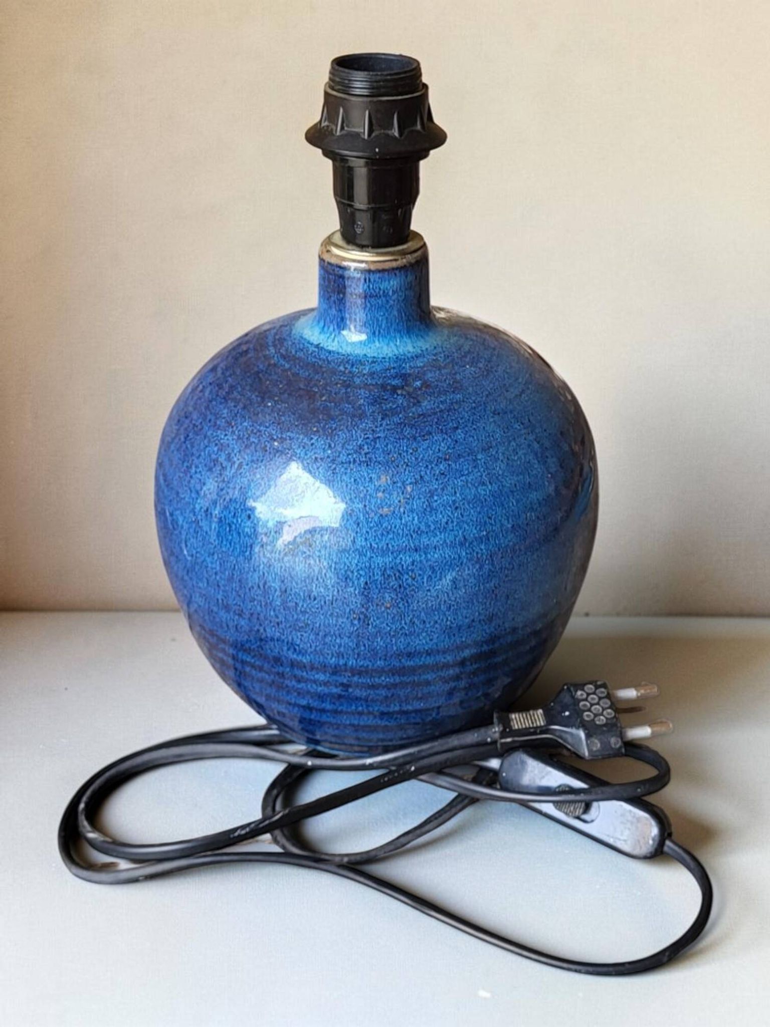 Lampe en grès Hurtault, Puisaye