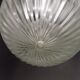 French Art Deco Opaque Cut Glass Shade • Vintage Lamp Shade Replacement