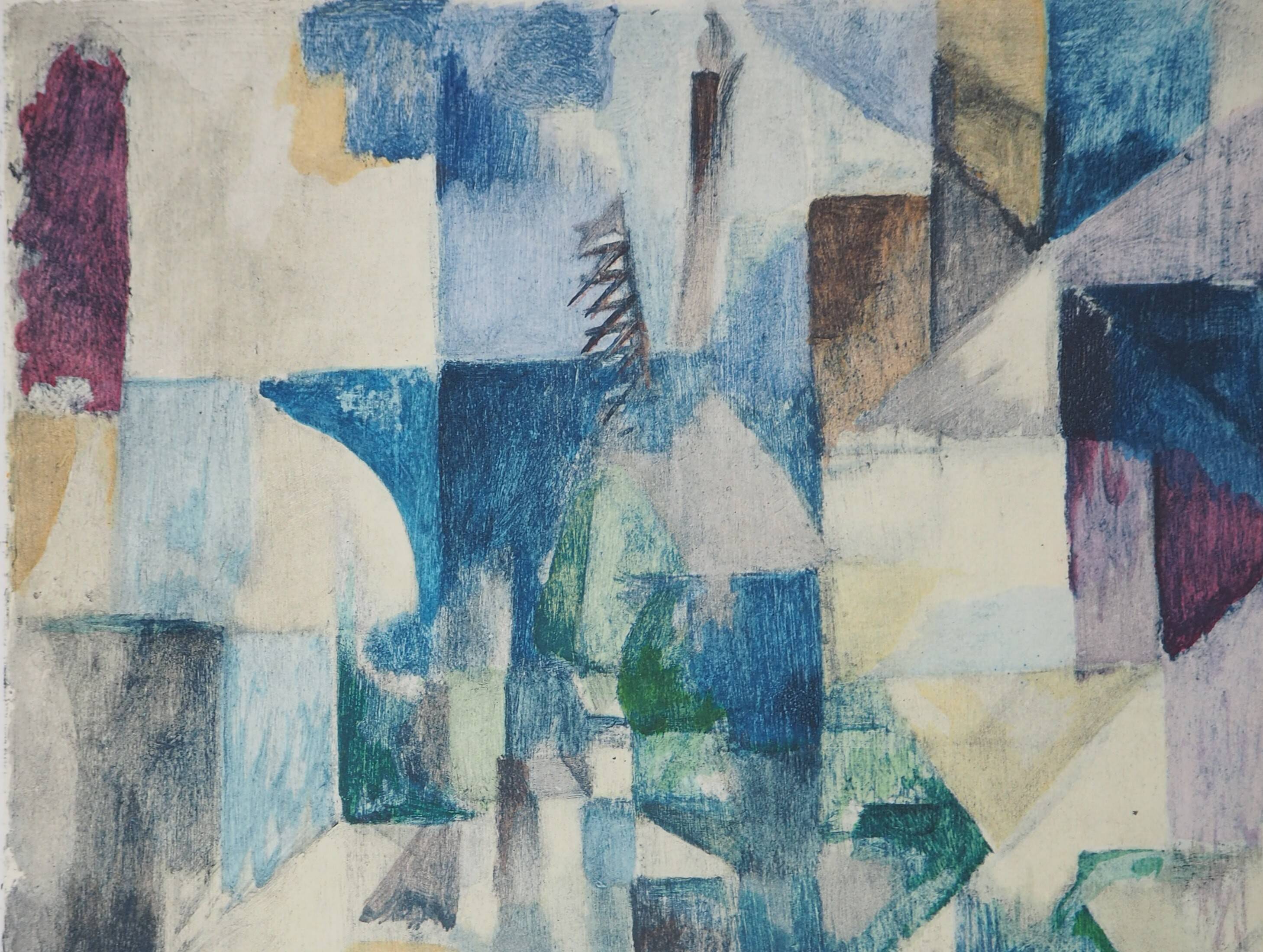 Robert delaunay: window on the city - original stencil