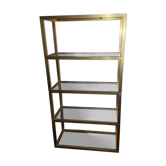 Pierre Vandel brass shelf