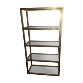 Pierre Vandel brass shelf