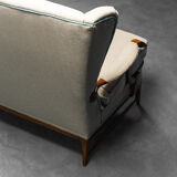 SOFA 3 SEATS PAOLO BUFFA VINTAGE MODERN 1950S