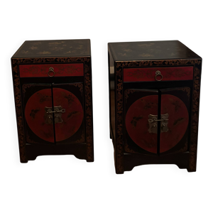 Paire de chevets modernes - traditionnel