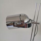 Stanislav Indra's stainless steel lamp for Lidokov, 1960s