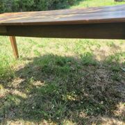 Table de ferme ancienne en merisier 204 x 81 cm