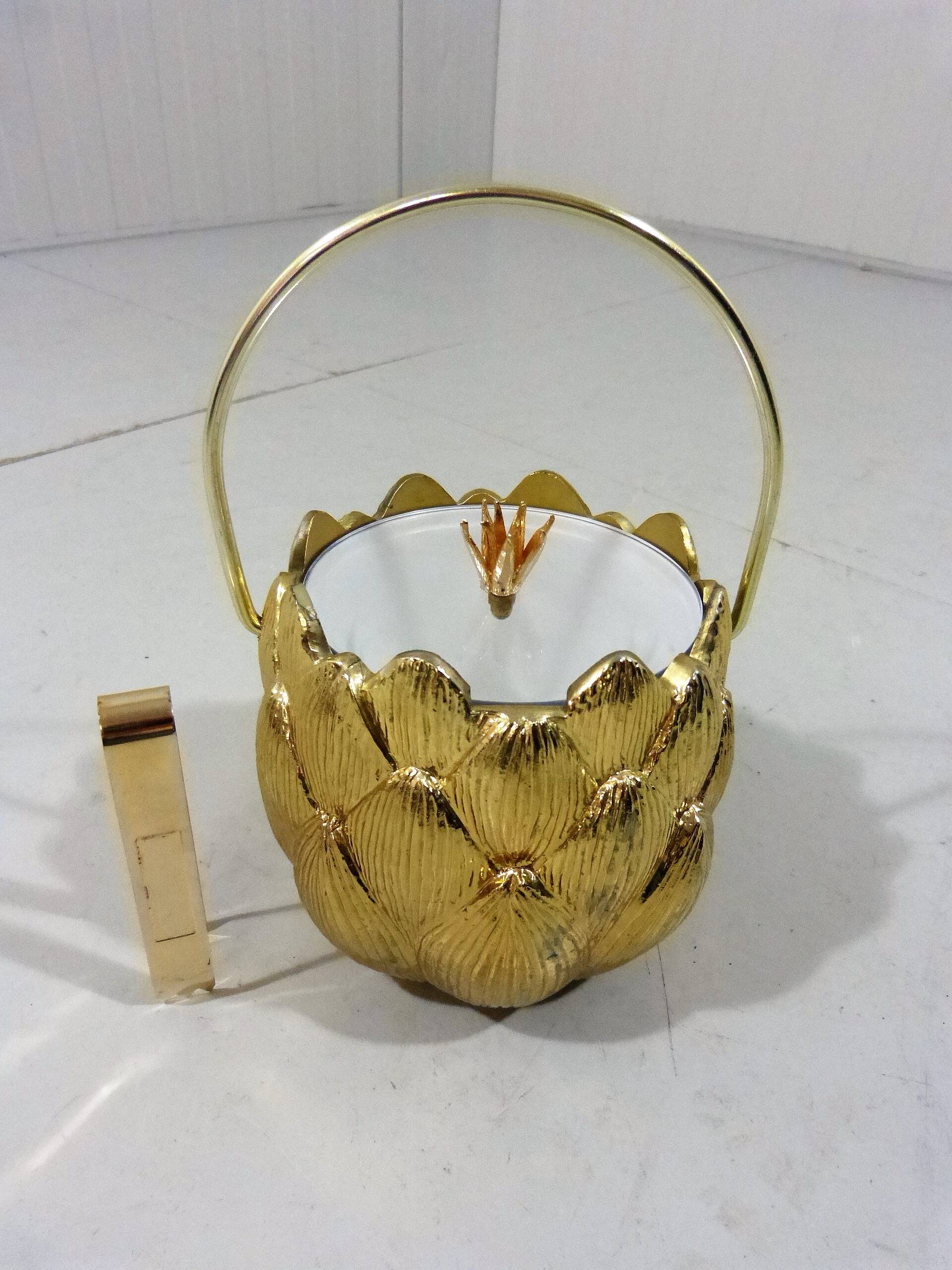 Hans Turnwald ice bucket Artichoke by for Freddotherm Swiss, 1960’s