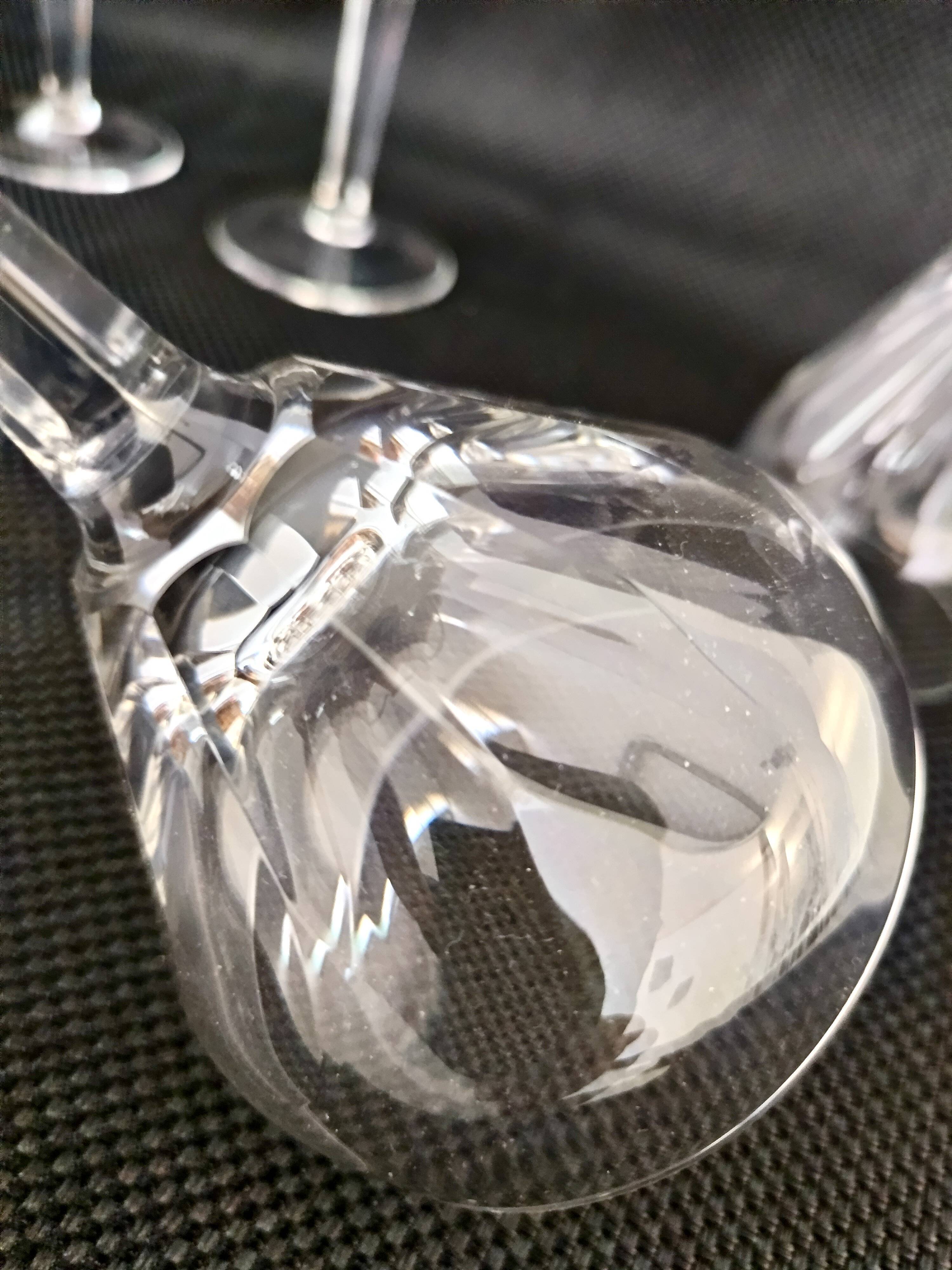 Set of Twenty-three Crystal Drinking Glasses attr. to Val Saint Lambert, Fr