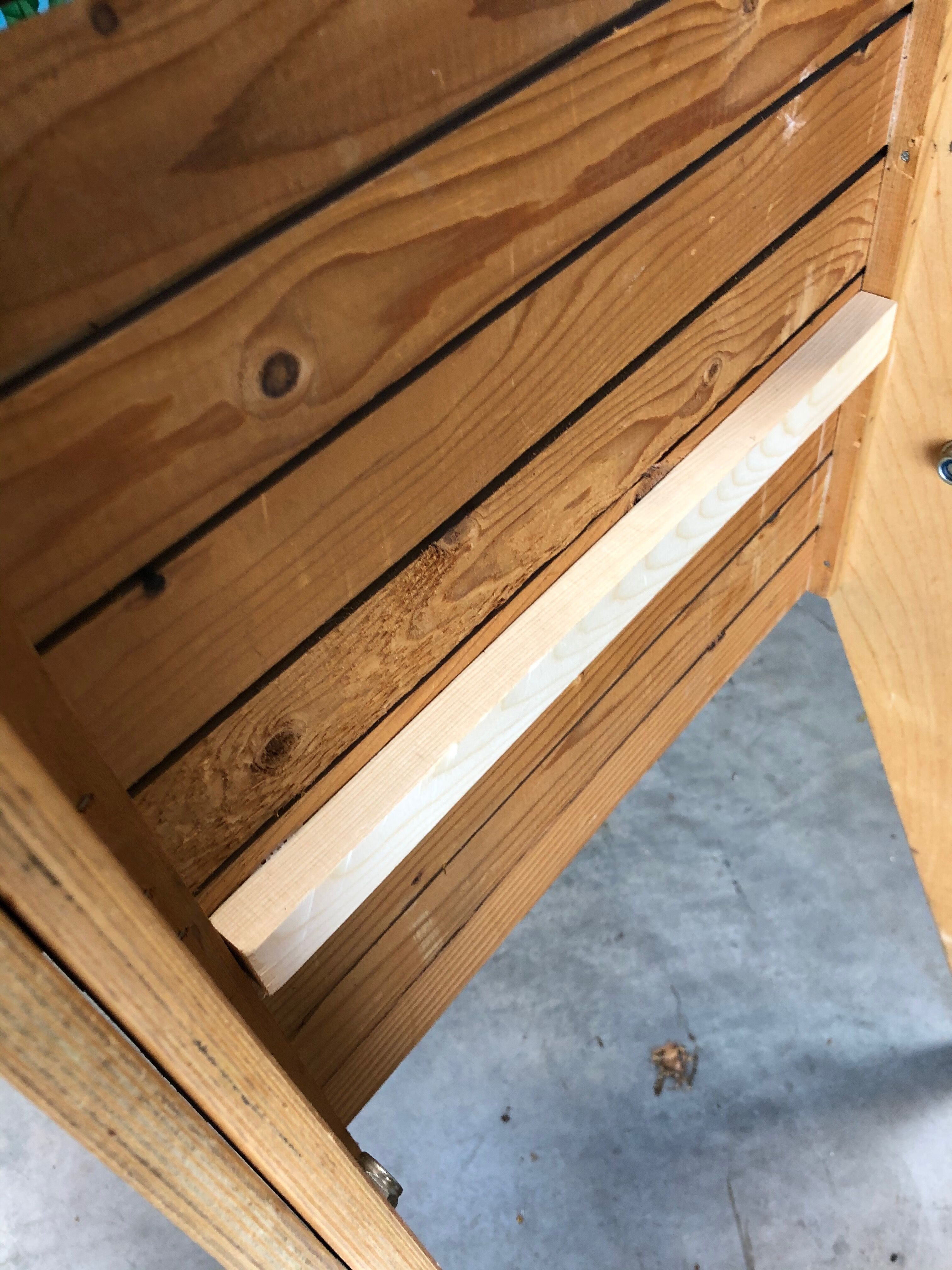 Foldable wooden garden chair from the 70s, Netherlands