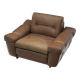 Leather armchair Brazil, 1960s