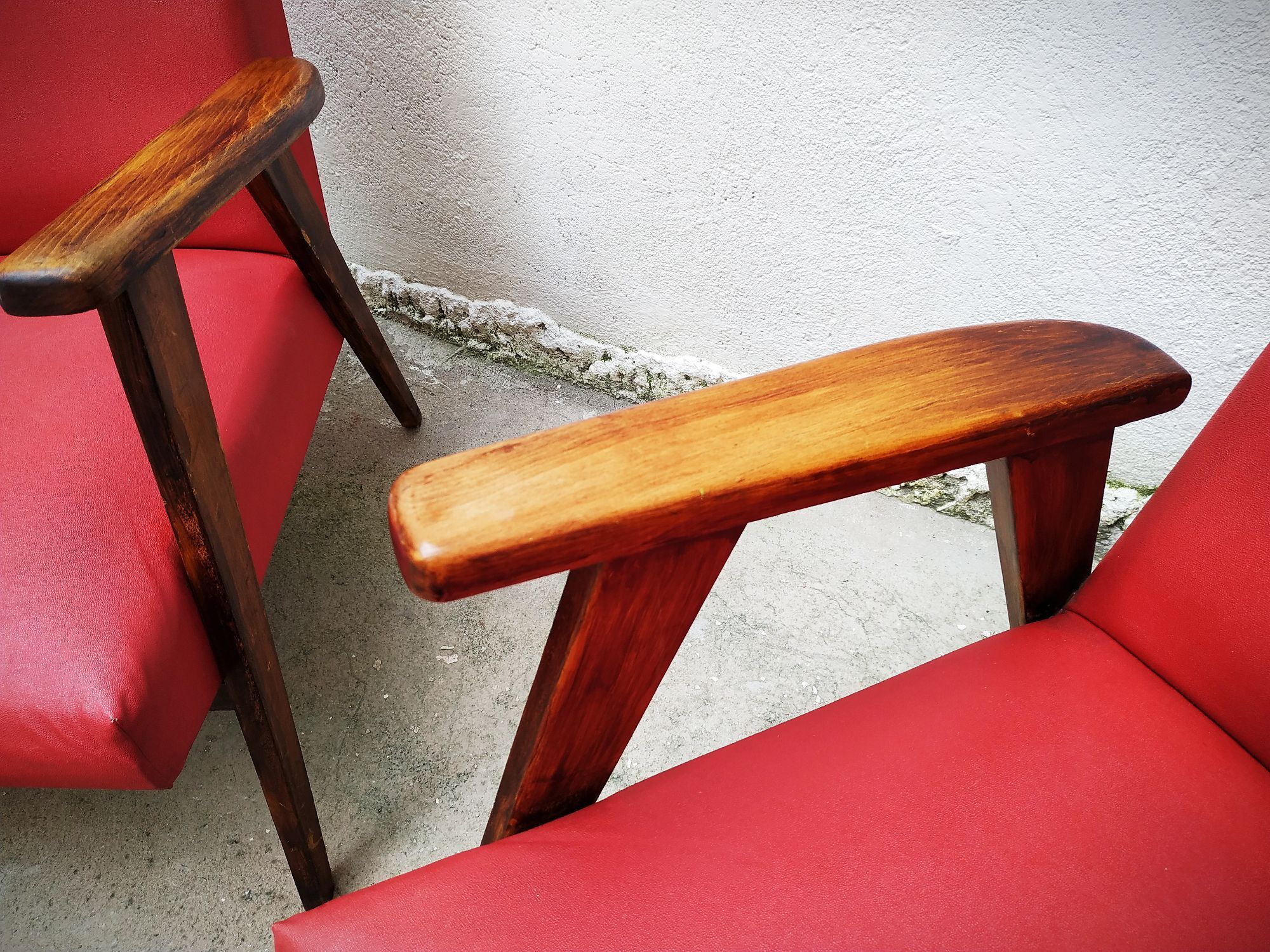 Pair of Scandinavian armchairs