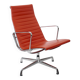 Eames Lounge chair EA116 red leather
