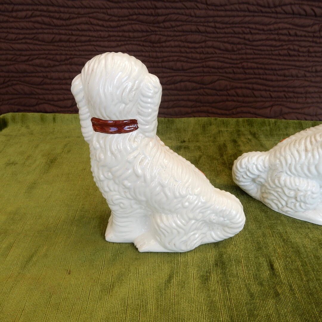 Antique Cavalier King Charles Spaniels Chimney Dogs