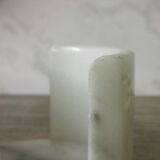 Ashtray and marble under glass