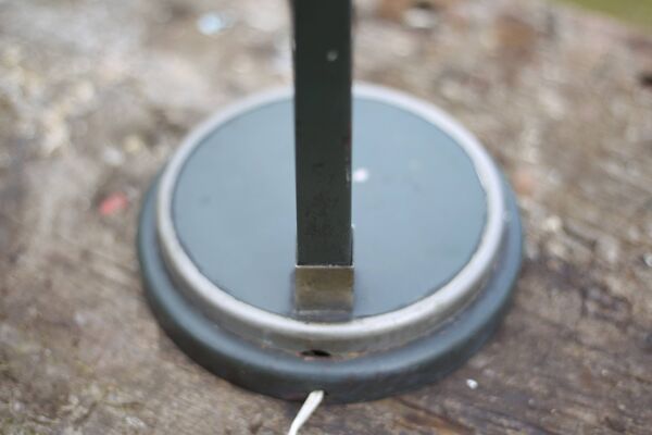 Lampe vintage, lampe de chevet métal industrielle, lampe à poser