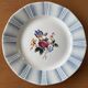 6 large flat antique plates in Sarreguemines earthenware