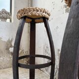 Paire de tabourets corde