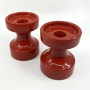 2 Steuler ceramic candle holders • Design Cari Zalloni • Circa 60-70