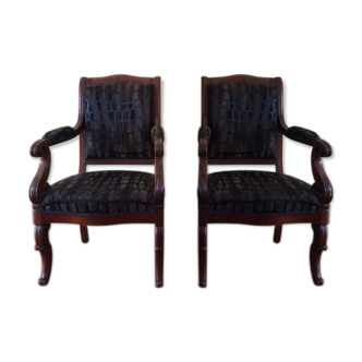 Pair of restoration chairs